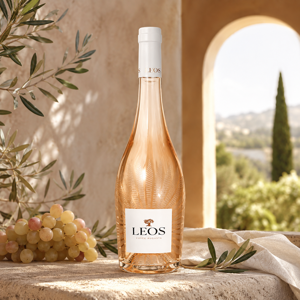 Vin rosé Léos – Cuvée Augusta – 75 cl