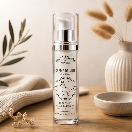 Bell’Anesse – Crème de nuit au lait d’ânesse bio