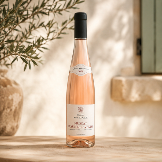 Muscat de Beaumes-de-Venise rosé 2024 – Le Petit Grain d’Antonin – Domaine Alain Ignace