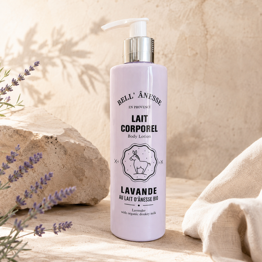 Bell’Anesse – Lait corporel hydratant au lait d’ânesse bio