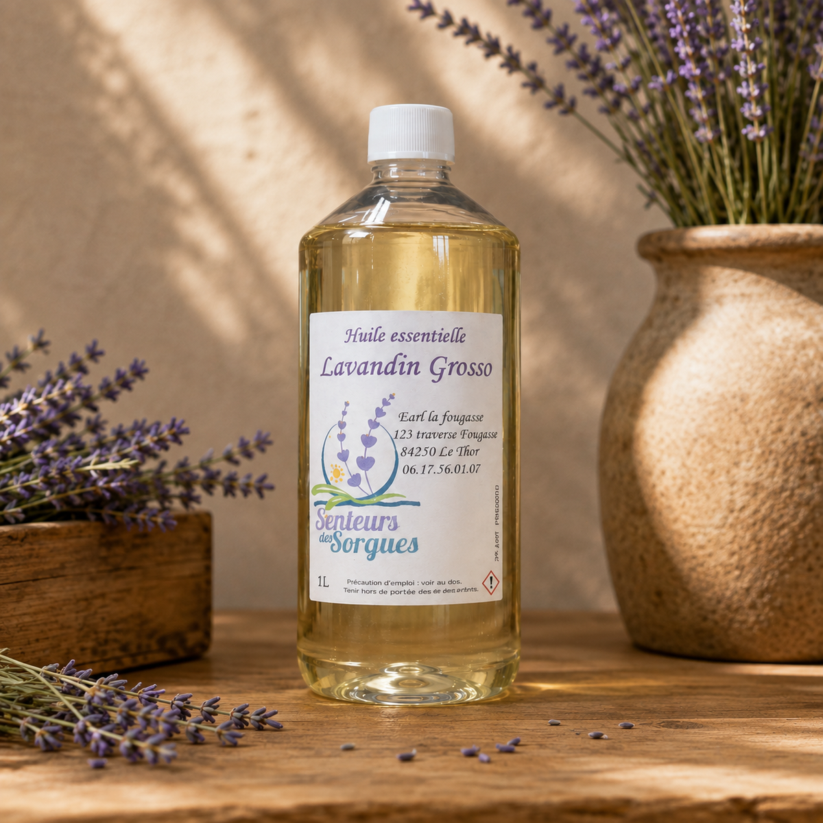 Huile essentielle de lavandin Grosso – Senteurs des Sorgues