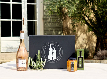 Présentation du coffret-cadeau Léos Saveurs et Gourmandise