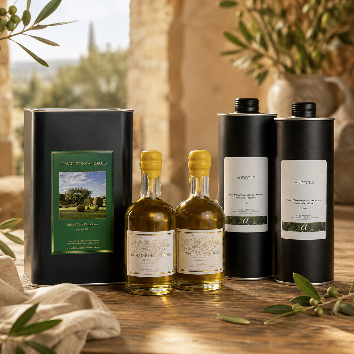 Huile d’olive – Domaine des Andéols